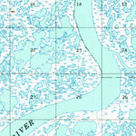 United States Geological Survey Hooper Bay B-1, AK (1953, 63360-Scale) digital map