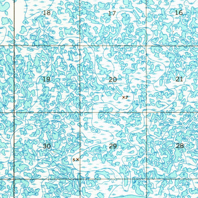 United States Geological Survey Hooper Bay B-1, AK (1953, 63360-Scale) digital map