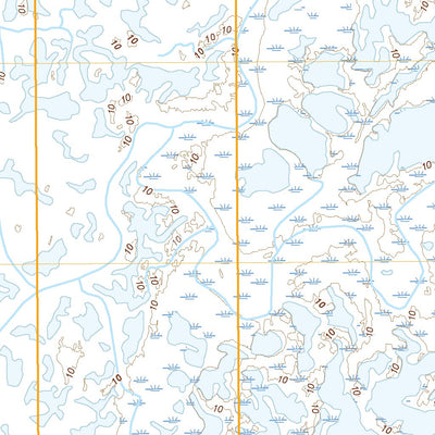 United States Geological Survey Hooper Bay B-2 SE, AK (2020, 25000-Scale) digital map