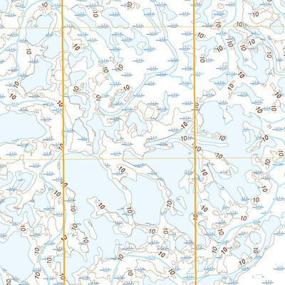 United States Geological Survey Hooper Bay B-2 SE, AK (2020, 25000-Scale) digital map