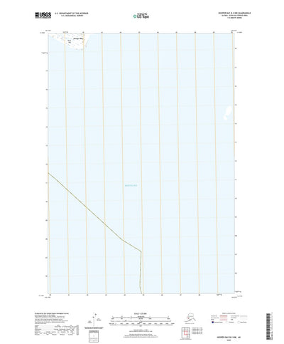 United States Geological Survey Hooper Bay B-3 NW, AK (2020, 25000-Scale) digital map