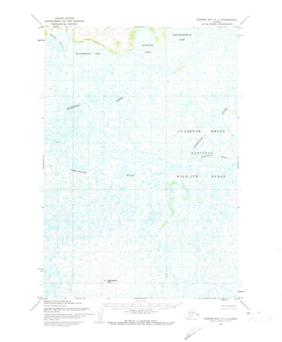 United States Geological Survey Hooper Bay C-1, AK (1952, 63360-Scale) digital map
