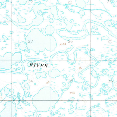United States Geological Survey Hooper Bay C-1, AK (1952, 63360-Scale) digital map