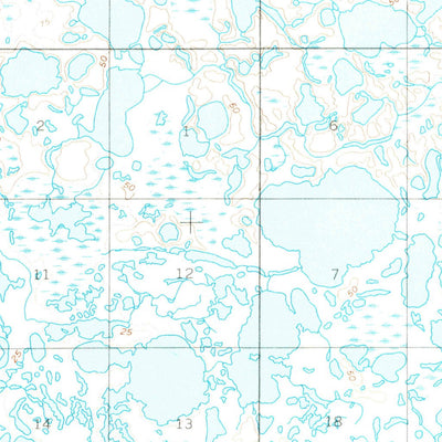 United States Geological Survey Hooper Bay C-1, AK (1952, 63360-Scale) digital map