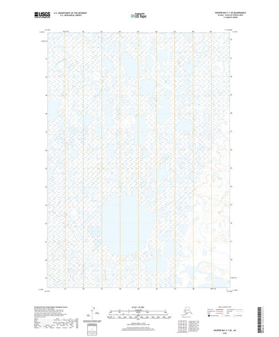 United States Geological Survey Hooper Bay C-1 SE, AK (2020, 25000-Scale) digital map