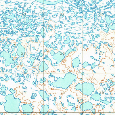 United States Geological Survey Hooper Bay C-2, AK (1953, 63360-Scale) digital map