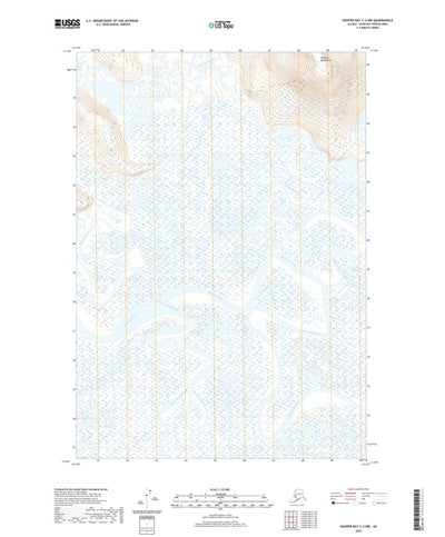 United States Geological Survey Hooper Bay C-2 NW, AK (2020, 25000-Scale) digital map
