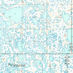 United States Geological Survey Hooper Bay D-1, AK (1952, 63360-Scale) digital map