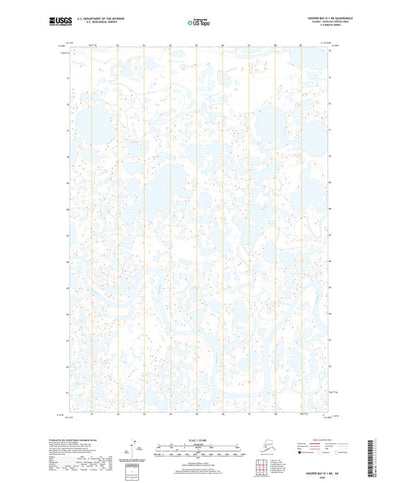 United States Geological Survey Hooper Bay D-1 NE, AK (2020, 25000-Scale) digital map