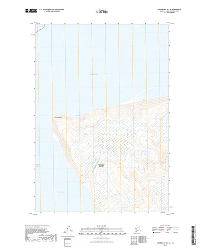 United States Geological Survey Hooper Bay D-3 SW, AK (2020, 25000-Scale) digital map