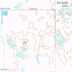 United States Geological Survey Hooper East, CO (1968, 24000-Scale) digital map