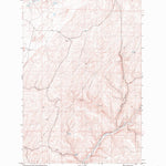 United States Geological Survey Hooper Lake, WA (1981, 24000-Scale) digital map
