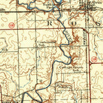 United States Geological Survey Hoopeston, IL-IN (1938, 62500-Scale) digital map
