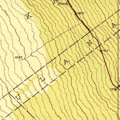United States Geological Survey Hoopuloa, HI (1928, 62500-Scale) digital map