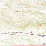 United States Geological Survey Hoosac, MT (1978, 24000-Scale) digital map