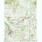 United States Geological Survey Hoosick Falls, NY-VT (1943, 24000-Scale) digital map
