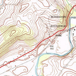United States Geological Survey Hoosick Falls, NY-VT (1995, 24000-Scale) digital map
