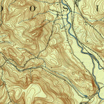 United States Geological Survey Hoosick, NY-VT (1897, 62500-Scale) digital map