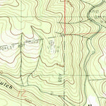 United States Geological Survey Hoosimbim Mountain, CA (1982, 24000-Scale) digital map