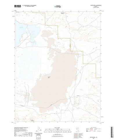 United States Geological Survey Hooten Well, NV (2021, 24000-Scale) digital map