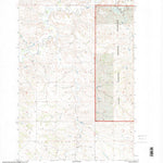 United States Geological Survey Hootowl Creek East, ND (1997, 24000-Scale) digital map