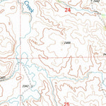 United States Geological Survey Hootowl Creek East, ND (1997, 24000-Scale) digital map