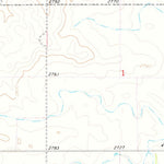 United States Geological Survey Hootowl Creek SW, ND (1974, 24000-Scale) digital map