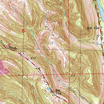 United States Geological Survey Hooven, OH-IN-KY (1981, 24000-Scale) digital map