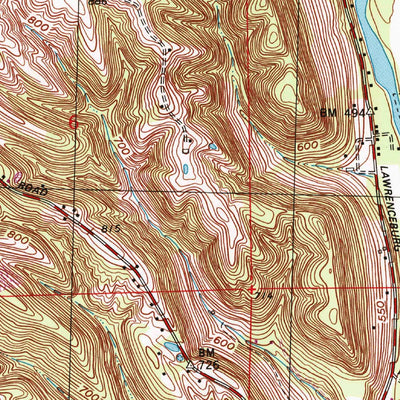 United States Geological Survey Hooven, OH-IN-KY (1996, 24000-Scale) digital map