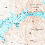 United States Geological Survey Hoover Dam, AZ-NV (1953, 62500-Scale) digital map