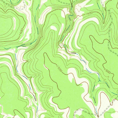 United States Geological Survey Hoover Mountain, TX (1966, 24000-Scale) digital map