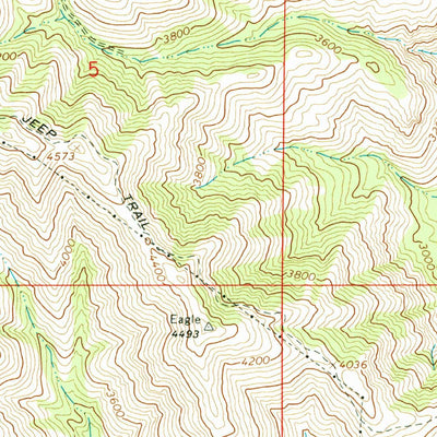 United States Geological Survey Hoover Point, ID (1967, 24000-Scale) digital map