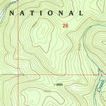 United States Geological Survey Hoover Spring, MT (1995, 24000-Scale) digital map