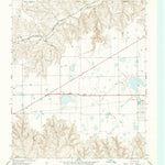 United States Geological Survey Hoover, TX (1967, 24000-Scale) digital map