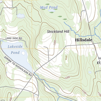 United States Geological Survey Hop Bottom, PA (2023, 24000-Scale) digital map