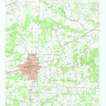 United States Geological Survey Hope, AR (1951, 24000-Scale) digital map