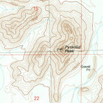United States Geological Survey Hope, AZ (1990, 24000-Scale) digital map