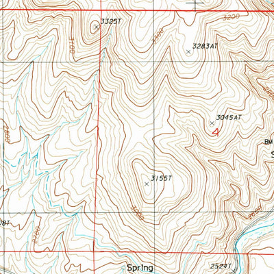 United States Geological Survey Hope Butte, OR (1988, 24000-Scale) digital map