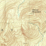 United States Geological Survey Hope Falls, NY (1990, 25000-Scale) digital map