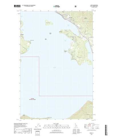 United States Geological Survey Hope, ID (2020, 24000-Scale) digital map