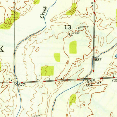 United States Geological Survey Hope, IN (1948, 24000-Scale) digital map