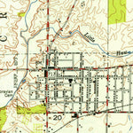 United States Geological Survey Hope, IN (1948, 24000-Scale) digital map