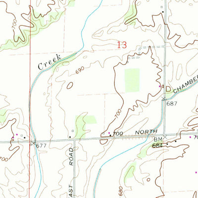 United States Geological Survey Hope, IN (1968, 24000-Scale) digital map