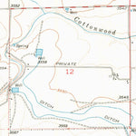 United States Geological Survey Hope NE, NM (1955, 24000-Scale) digital map