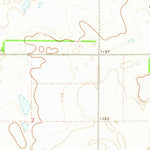 United States Geological Survey Hope SE, ND (1966, 24000-Scale) digital map
