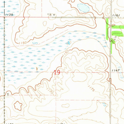 United States Geological Survey Hope SE, ND (1966, 24000-Scale) digital map