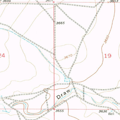 United States Geological Survey Hope SE, NM (1956, 24000-Scale) digital map