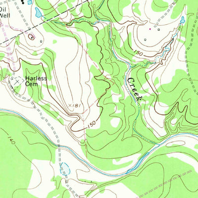 United States Geological Survey Hope, TX (1965, 24000-Scale) digital map