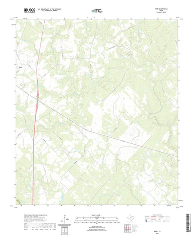 United States Geological Survey Hope, TX (2022, 24000-Scale) digital map
