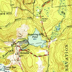United States Geological Survey Hope Valley, RI (1953, 31680-Scale) digital map